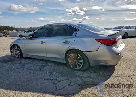 2015 Infiniti Q50 Base z USA, uszkodzony, nr VIN JN1BV7AP5FM344345